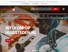 Tablet Screenshot of huissteden.nl